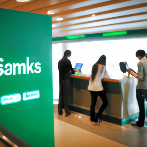 Đi đến chi nhánh ngân hàng Standard Chartered để đăng ký SMS Banking